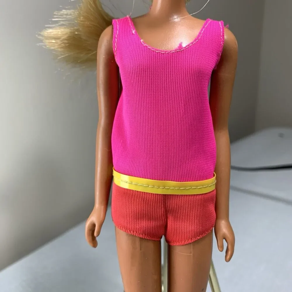 Vintage Malibu Francie Doll Mattel Barbie Blonde Swimsuit 1970sFashion READ